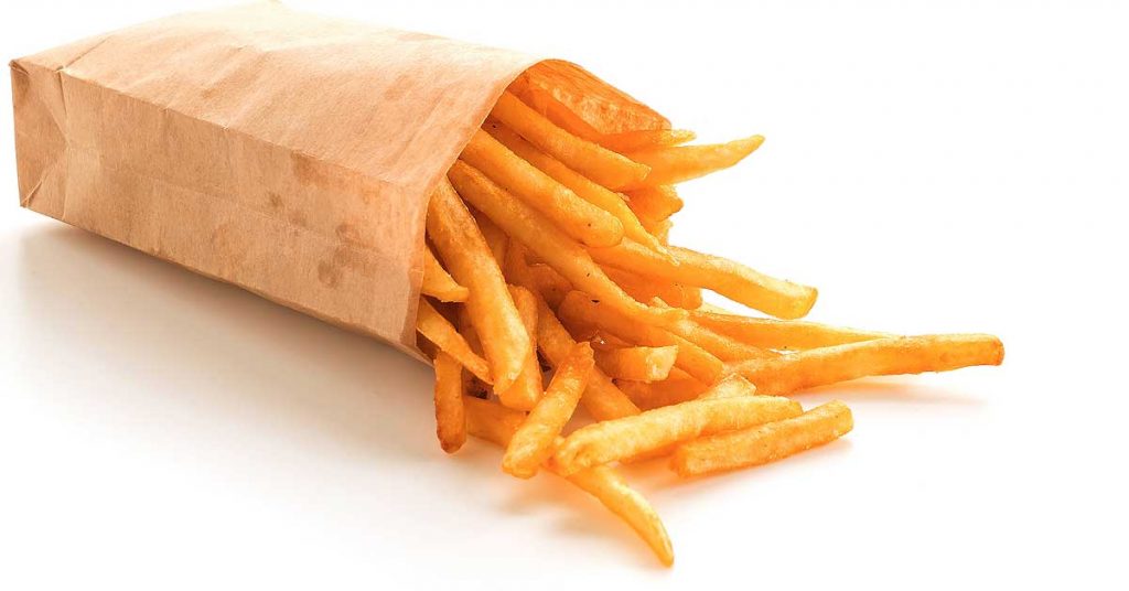 french fry bolsas