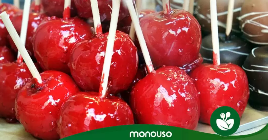 Palillos perfectos para tus manzanas de caramelo caseras